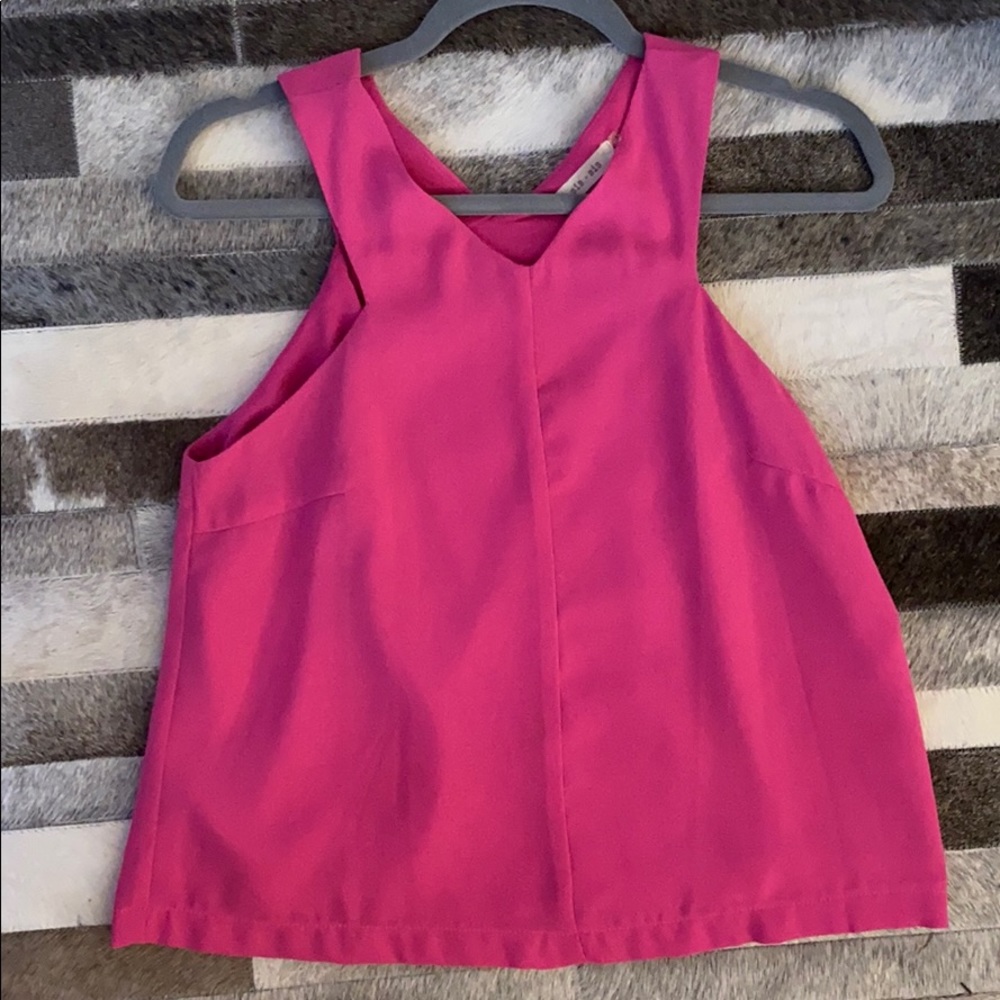 Sis Sis Bright Pink Tank